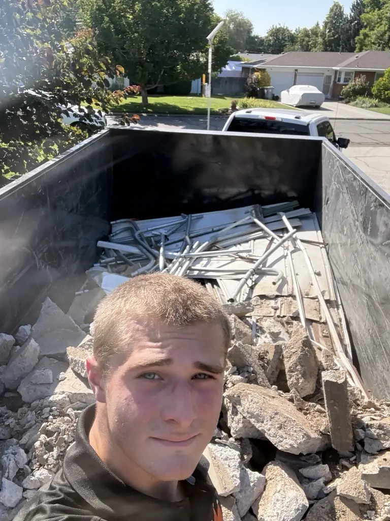 Concrete and demolition debris hauled off - Treasure Valley