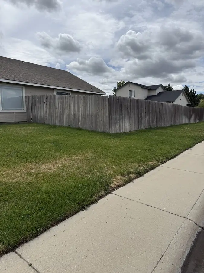 Fence removal before - Meridian Idaho